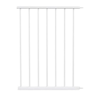   Universelle Kindersicherheitsgitterverlängerung – 45 cm, Metallausführung, zur Druckmontage