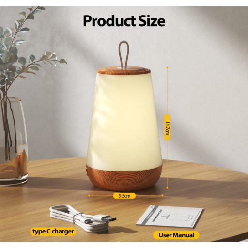 LED-Nachtlampe (Holz)