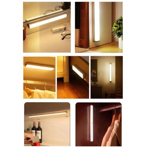 1 Stück 20 cm LED Schrankleuchte - Bewegungs- und Lichtsensor, Kabellose Küchenlampe
