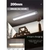Ansal LED-Bewegungsmelderlampe – USB, Magnetisch, Nachtlicht (2 Stück)