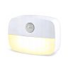 Kabellose batteriebetriebene LED-Lampe mit Bewegungs- und Dunkelheitssensor