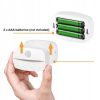 2 Stück batteriebetriebene LED-Wandleuchten mit Bewegungsmelder – Kabellos, PIR-Sensor