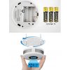 JKD 512COM Kohlenmonoxid- und Rauchmelder mit LCD-Display, 85 dB akustischer Alarm - 2 Stück
