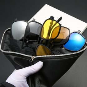   VCKA 6-in-1-Sonnenbrille mit austauschbaren magnetischen Gläsern