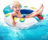 UFO aufblasbar mit Wasserpistole für Kinder von 2–10 Jahren, 60 cm