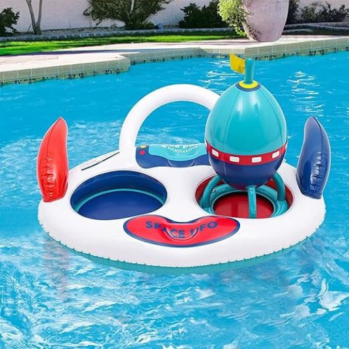 Aufblasbares Schwimmbad-UFO-Spielset