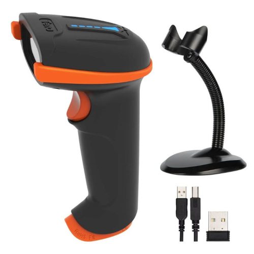 Tera 5100-Z Kabelloser Laser-1D-Barcodescanner mit USB und Ständer