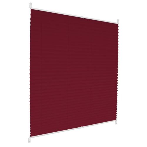 ECD Germany Klemmfix Plissee 120x150cm - Burgund