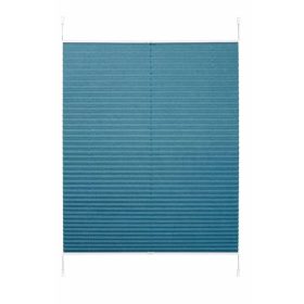 Blux Designer-Verdunkelungsrollo 120 x 130 cm - Hellblau
