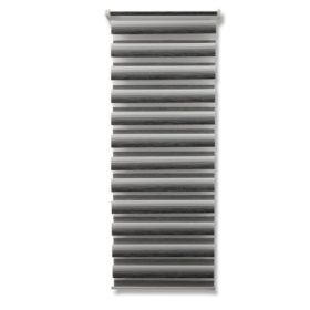 Rolmax Tag-Nacht-Rollo 40x130 cm - Grau