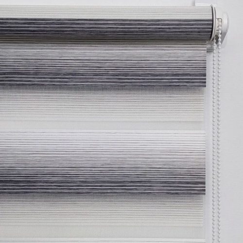 Rolmax Tag-Nacht-Rollo 40x130 cm - Grau