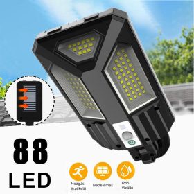   OneLED Hs-V95 Straßenlaterne mit Bewegungssensor und Solarpanel