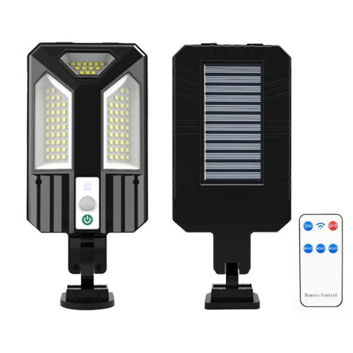 OneLED Hs-V95 Straßenlaterne mit Bewegungssensor und Solarpanel