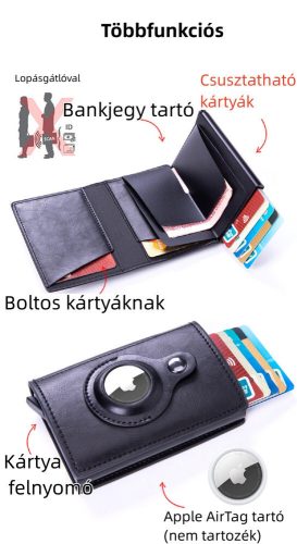 RFID-Mini-Kartenetui mit Diebstahlschutz