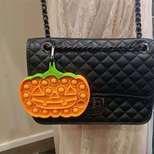 Milestar Halloween-Kürbis-Anti-Stress-Pop-It-Spiel (klein)
