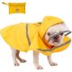Doglemi Wasserdichter Hundemantel, Größe S, für kleine Hunde, Gelb