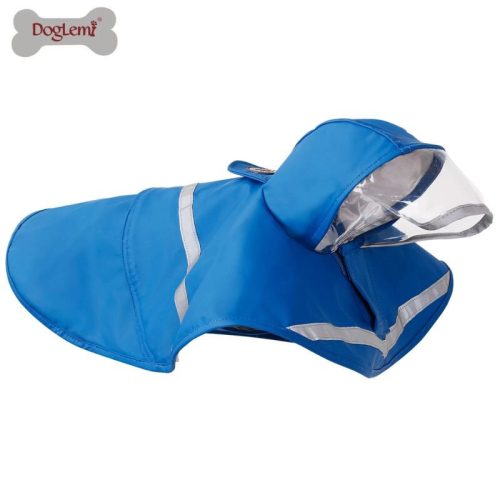Doglemi XL Wasserdichter Hundemantel für kleine Hunde - Blau