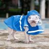 Doglemi XL Wasserdichter Hundemantel für kleine Hunde - Blau