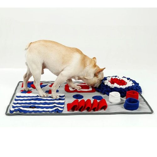 Schnüffelmatte für Hunde und Katzen – Leckerli-Suchspiel