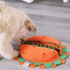 Doglemi Chomper Design Interaktives Haustierspielzeug für Hunde - Orange