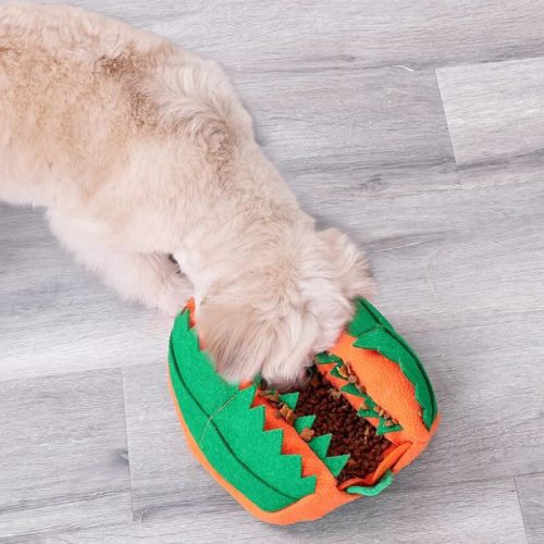 Doglemi Chomper Design Interaktives Haustierspielzeug für Hunde - Orange