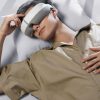 SKG E3-EN Smartes Augenmassagegerät mit Bluetooth-Musik und Heizfunktion - Weiß