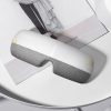 SKG E3-EN Smartes Augenmassagegerät mit Bluetooth-Musik und Heizfunktion - Weiß