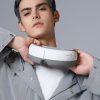 SKG E3-EN Smartes Augenmassagegerät mit Bluetooth-Musik und Heizfunktion - Weiß