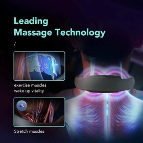   SKG K5 Pro Mikrostrom-Nackenmassagegerät mit Heizfunktion – Weiß