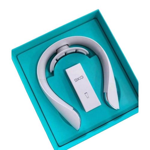 SKG K5 Pro Mikrostrom-Nackenmassagegerät mit Heizfunktion – Weiß
