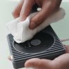 Buydeem Ink Grey Tassenwärmer mit 2 Temperaturen – Silikon, automatische Abschaltung – Grau