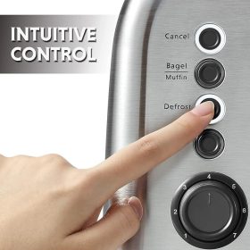 Buydeem DT620E 2-Scheiben-Toaster (Silber)