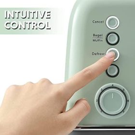 Buydeem DT620E 2-Scheiben-Toaster (Grün)