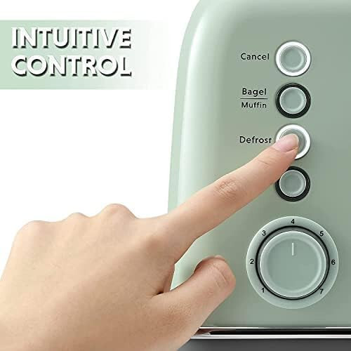 Buydeem DT620E 2-Scheiben-Toaster (Grün)