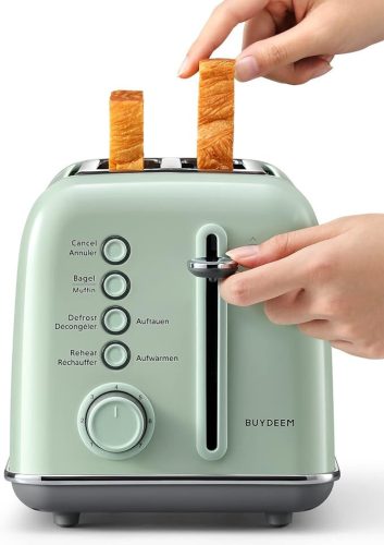 Buydeem DT620E 2-Scheiben-Toaster (Grün)