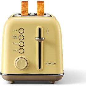 Buydeem DT620E 2-Scheiben-Toaster (Zitronengelb)