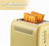 Buydeem DT620E 2-Scheiben-Toaster (Zitronengelb)