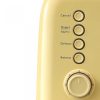 Buydeem DT620E 2-Scheiben-Toaster (Zitronengelb)
