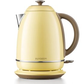 Buydeem Wasserkocher 1, 7l (Zitronengelb)
