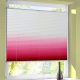 Blux Designer-Verdunkelungsrollo 110 x 130 cm, Rosa-Weiß