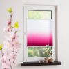 Blux Designer-Verdunkelungsrollo 110 x 130 cm, Rosa-Weiß