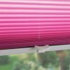 Blux Designer-Verdunkelungsrollo 110 x 130 cm, Rosa-Weiß