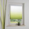 Blux Designer-Verdunkelungsrollo 120 x 130 cm, Grün - Weiß