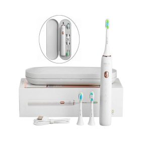   Soocas X3U Weiße elektrische Schallzahnbürste mit USB-C-Ladefunktion