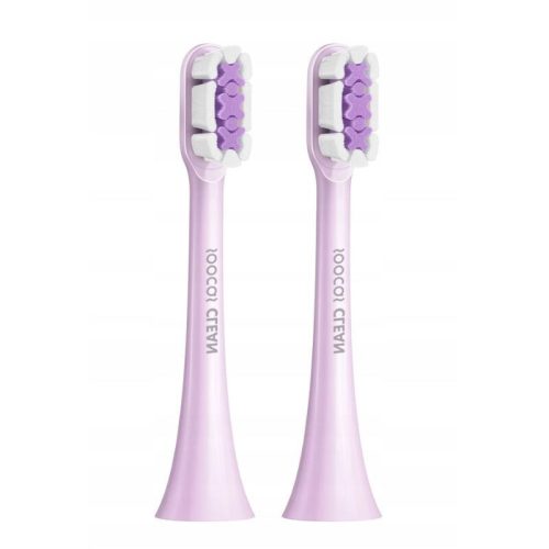 Soocas X3 Pro / X3U / V1 Schallzahnbürsten-Ersatzkopf – 2 Stück, Lila