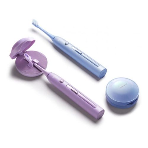 Soocas X3 Pro Elektrische Zahnbürste – Für empfindliche Zähne, UV-Etui + 1 Ersatzkopf – Lila