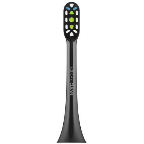 Soocas / Xiaomi Zahnbürsten-Ersatzkopf – Schwarz, 2er-Pack