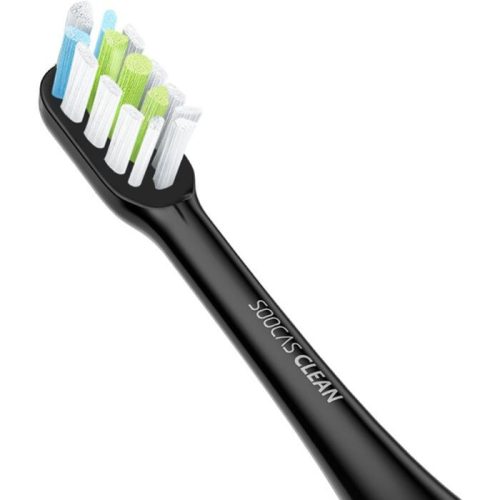 Soocas / Xiaomi Zahnbürsten-Ersatzkopf – Schwarz, 2er-Pack