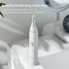 SOOCAS N1 Nasen- und Ohrhaartrimmer – Weiß, IPX5 wasserdichtes Design
