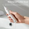 SOOCAS N1 Nasen- und Ohrhaartrimmer – Weiß, IPX5 wasserdichtes Design